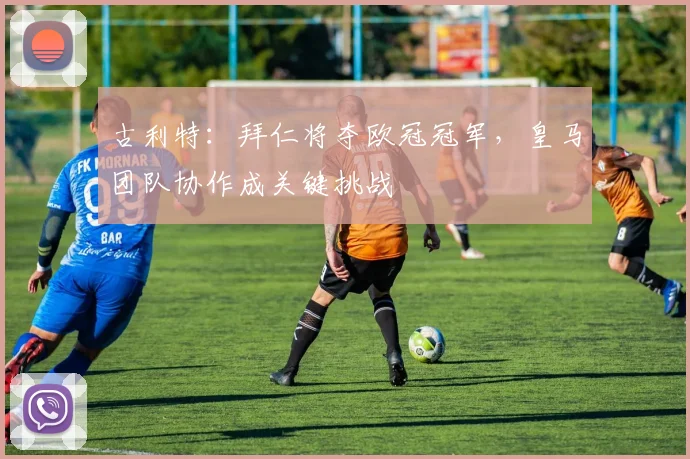 古利特:拜仁将夺欧冠冠军,皇马团队协作成关键挑战